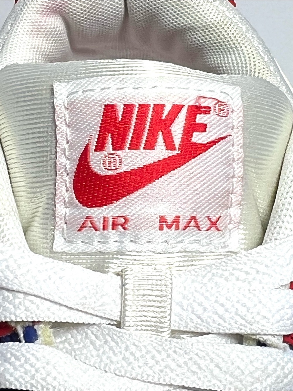 Nike Air Max 90 USA 2020 Mens Size 8 Red White Royal Blue Sneaker CW5456-100 - Picture 5 of 11